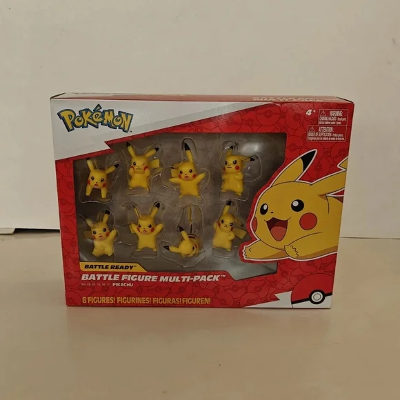 Pokémon Battle Ready Figure Lot of 2 Multi-Packs Jazwares 24 Figures New Sealed